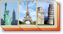 Amazing Places Tile Set