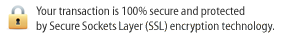 Your purchase is 100% secure
