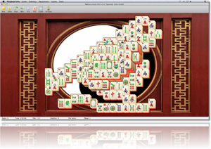 MahJong Suite for Mac - Sparrow Layout Screenshot