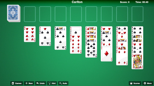 Busy Aces Solitaire - Play Online