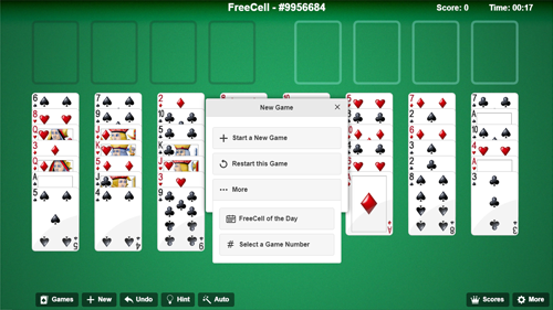 SOLITAIRE: KLONDIKE SPIDER FREECELL jogo online gratuito em